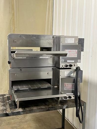 Used Lincoln Impinger Conveyor Pizza Oven - 1301 Double Stack