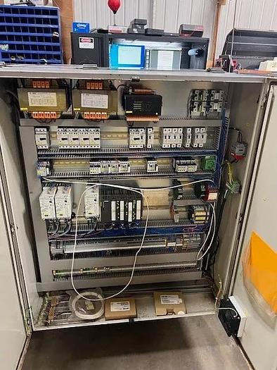 Used Kallfass Side Sealer and Shrink Tunnel