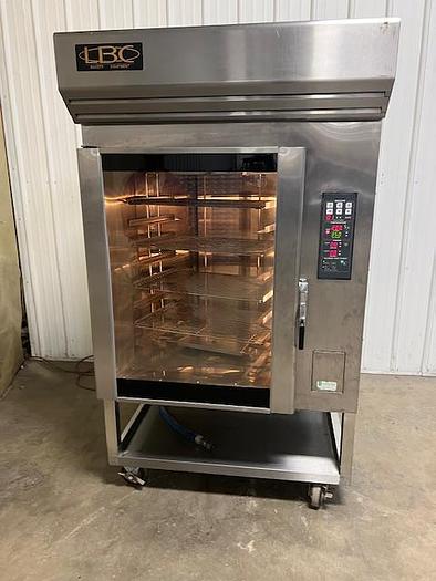 Used LBC Rotary Rack Oven with Stand - Model LMO-G - Nat. Gas