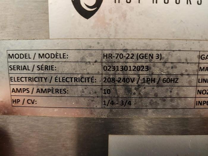 Used 2023 Picard Hot Rocks Conveyor Oven - Model HR-70-22