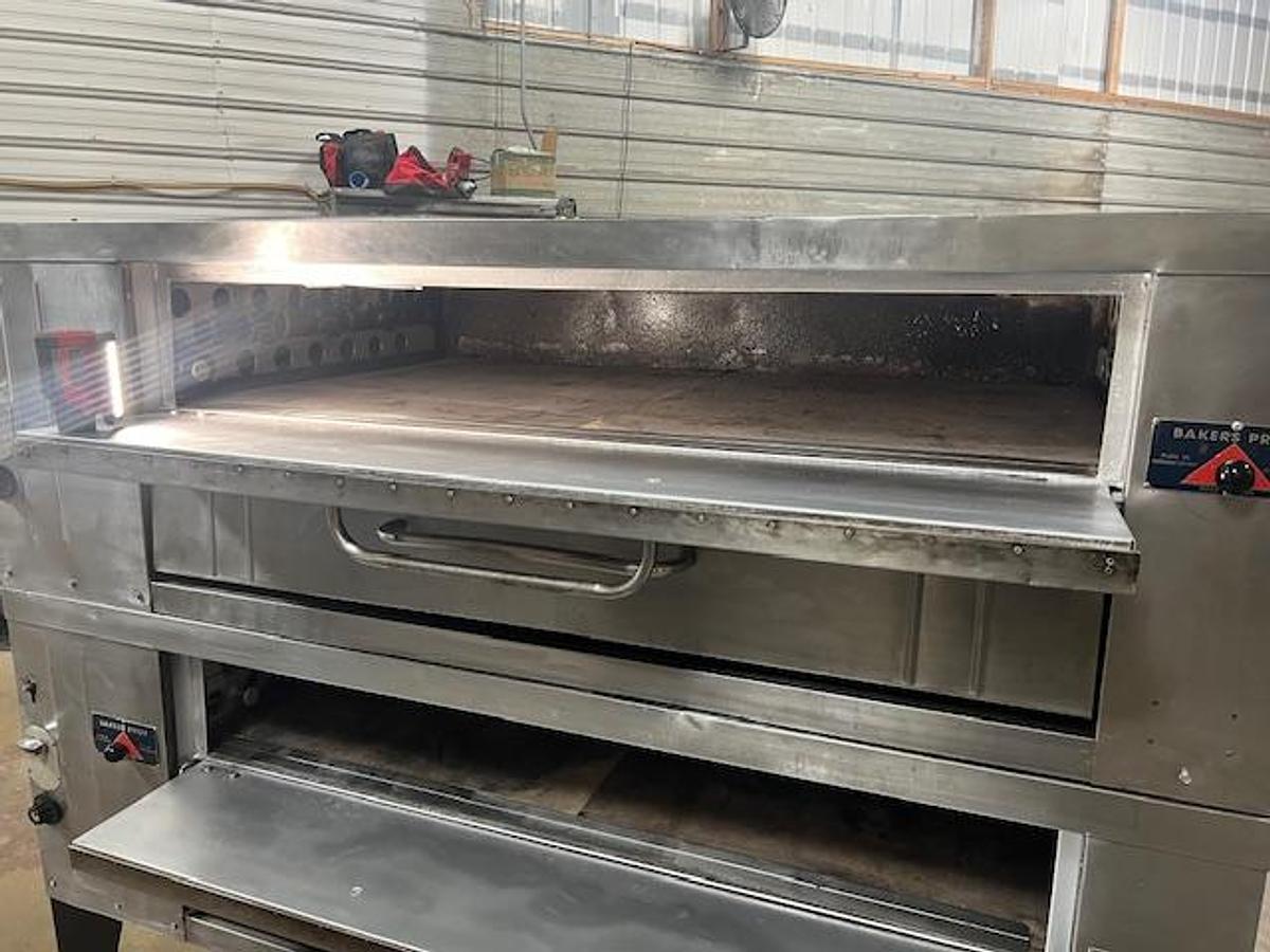 Used Bakers Pride Y-600 Pizza Deck Oven