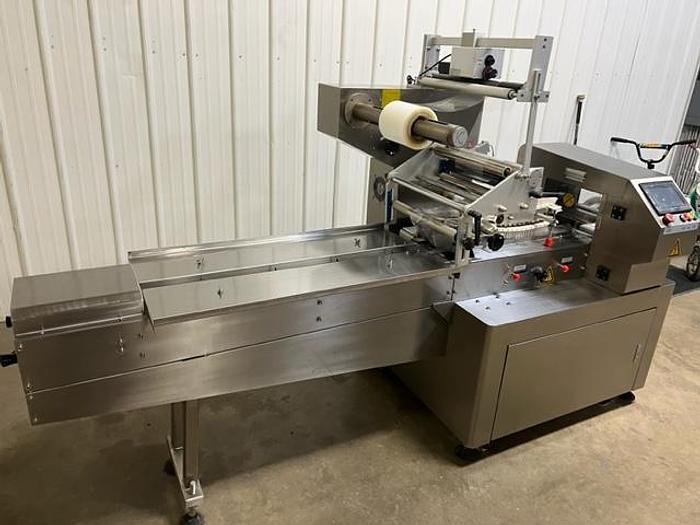 Used Horizontal Flow Wrapper - Packaging Machine - With Date Code Printer