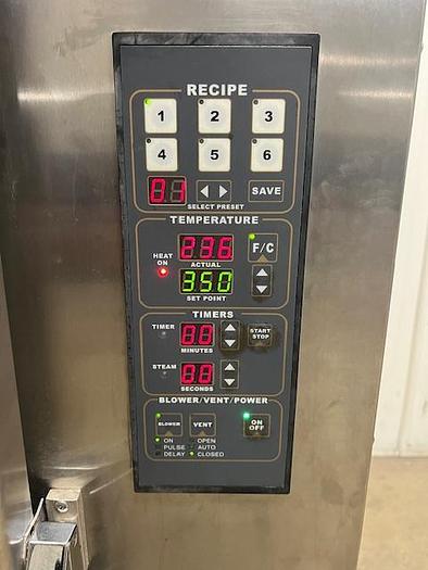 Used LBC Rotary Rack Oven with Stand - Model LMO-G - Nat. Gas