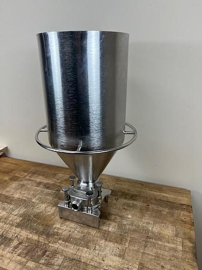 Used Edhard Stainless Steel Pump and Hopper