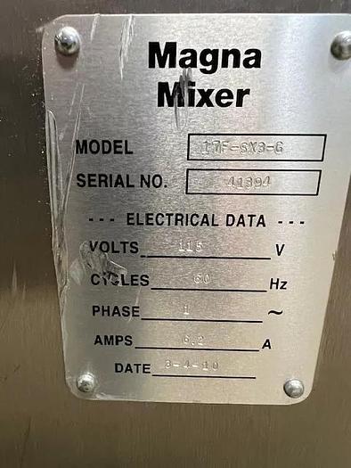 Used Magna Mixer Cookie Depositor - Model 17F-SX3-G