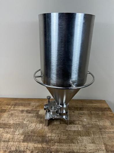 Used Edhard Stainless Steel Pump and Hopper