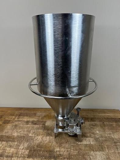 Used Edhard Stainless Steel Pump and Hopper