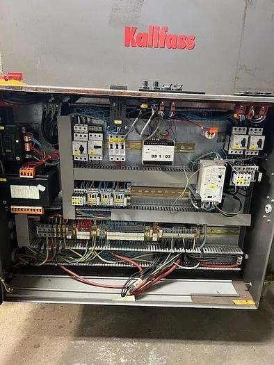 Used Kallfass Side Sealer and Shrink Tunnel