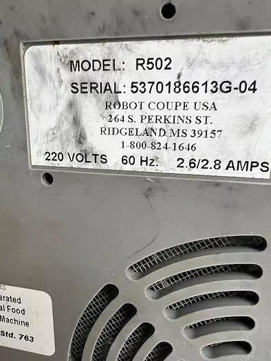 Used Robot Coupe R502E