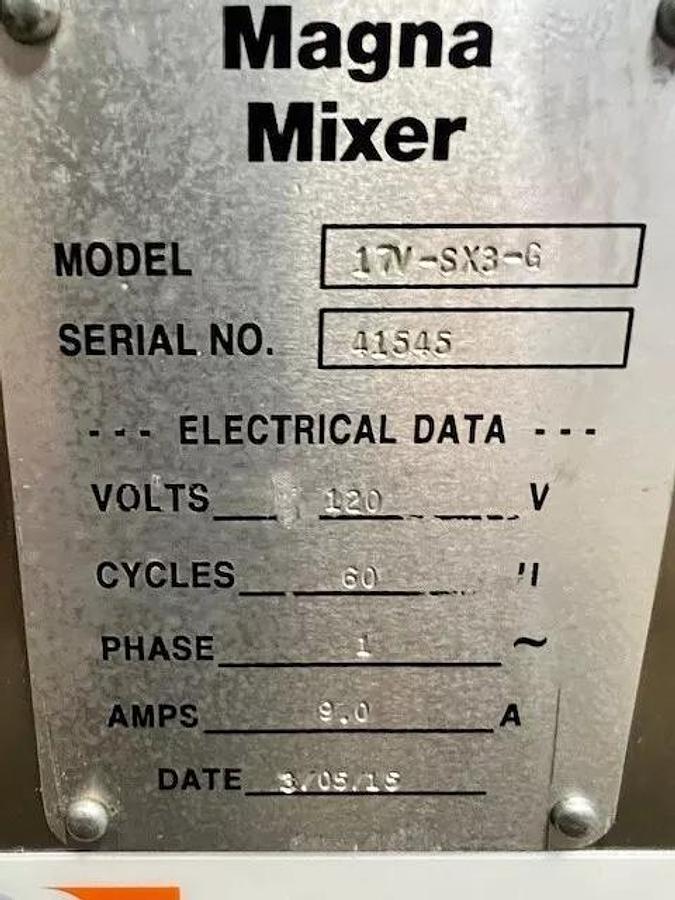 Used Magna Mixer 17V-SX3-G