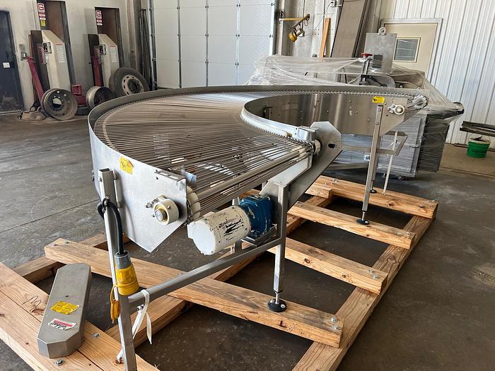 Used Belshaw 180 Degree Donut Cooling Conveyor