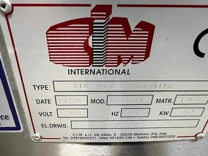 Used CIM CIM 4000 S
