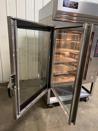 Used LBC Rotary Rack Oven with Stand - Model LMO-G - Nat. Gas