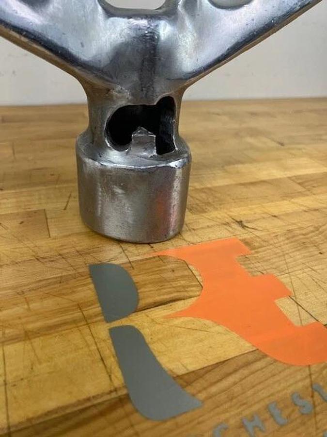 Used Hobart 140qt Paddle - Stainless Steel