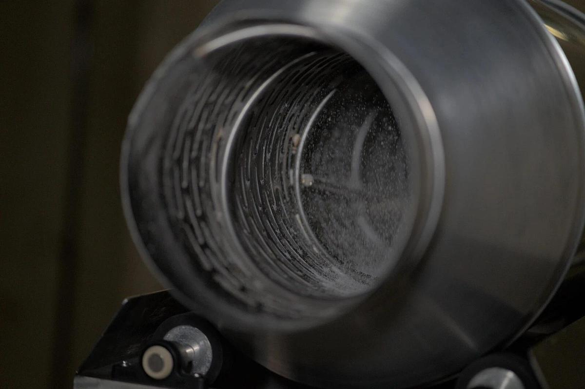 Used Countertop Donut Sugar Tumbler with Conveyor- Links Inline With Belshaw Mark II