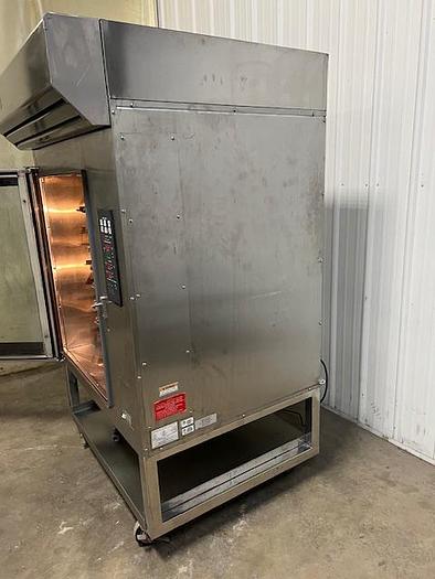 Used LBC Rotary Rack Oven with Stand - Model LMO-G - Nat. Gas