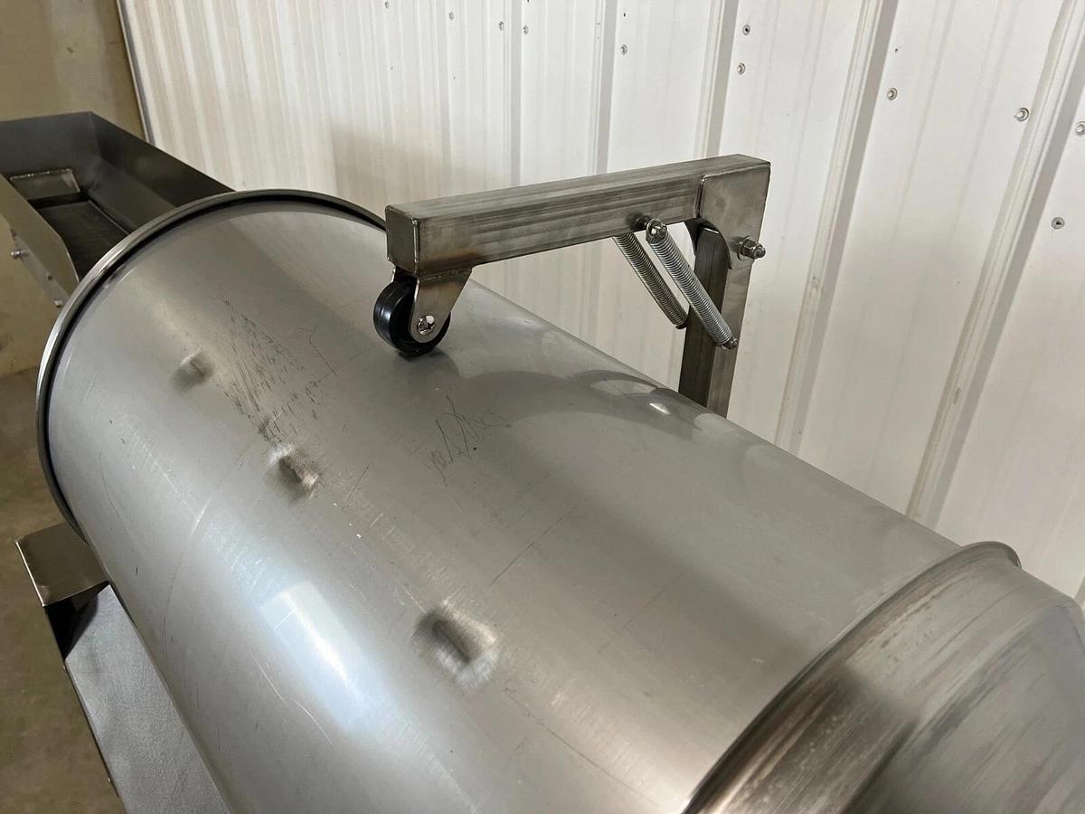 Sugar Tumbler with Infeed Conveyor - Donut / Cookie / Gummy- New