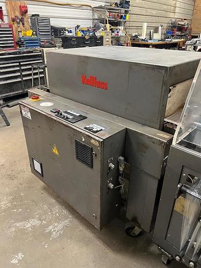Used Kallfass Side Sealer and Shrink Tunnel
