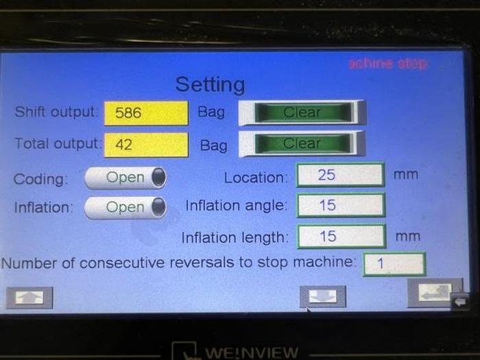 Used Horizontal Flow Wrapper - Packaging Machine - With Date Code Printer