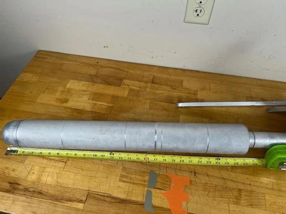 Used Moline Curling Roller - Back Roller - Torpedo - Cinnamon Roll