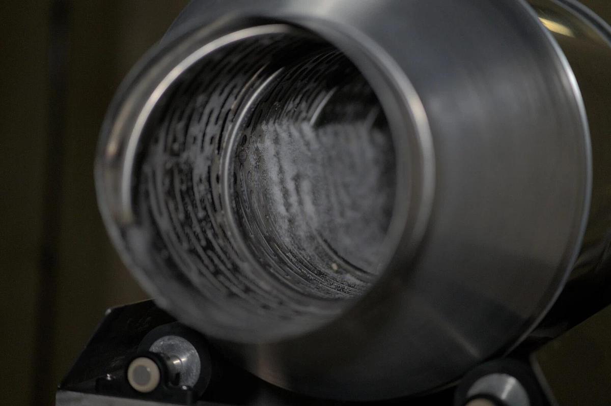 Used Countertop Donut Sugar Tumbler with Conveyor- Links Inline With Belshaw Mark II