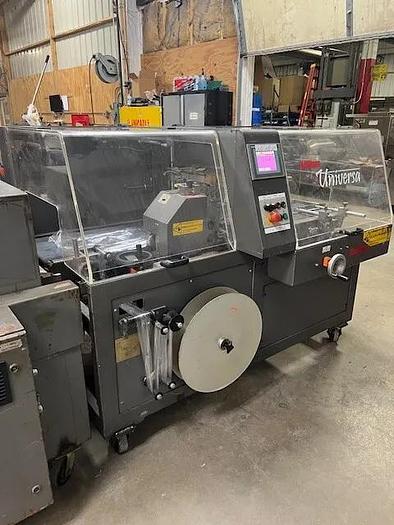 Used Kallfass Side Sealer and Shrink Tunnel