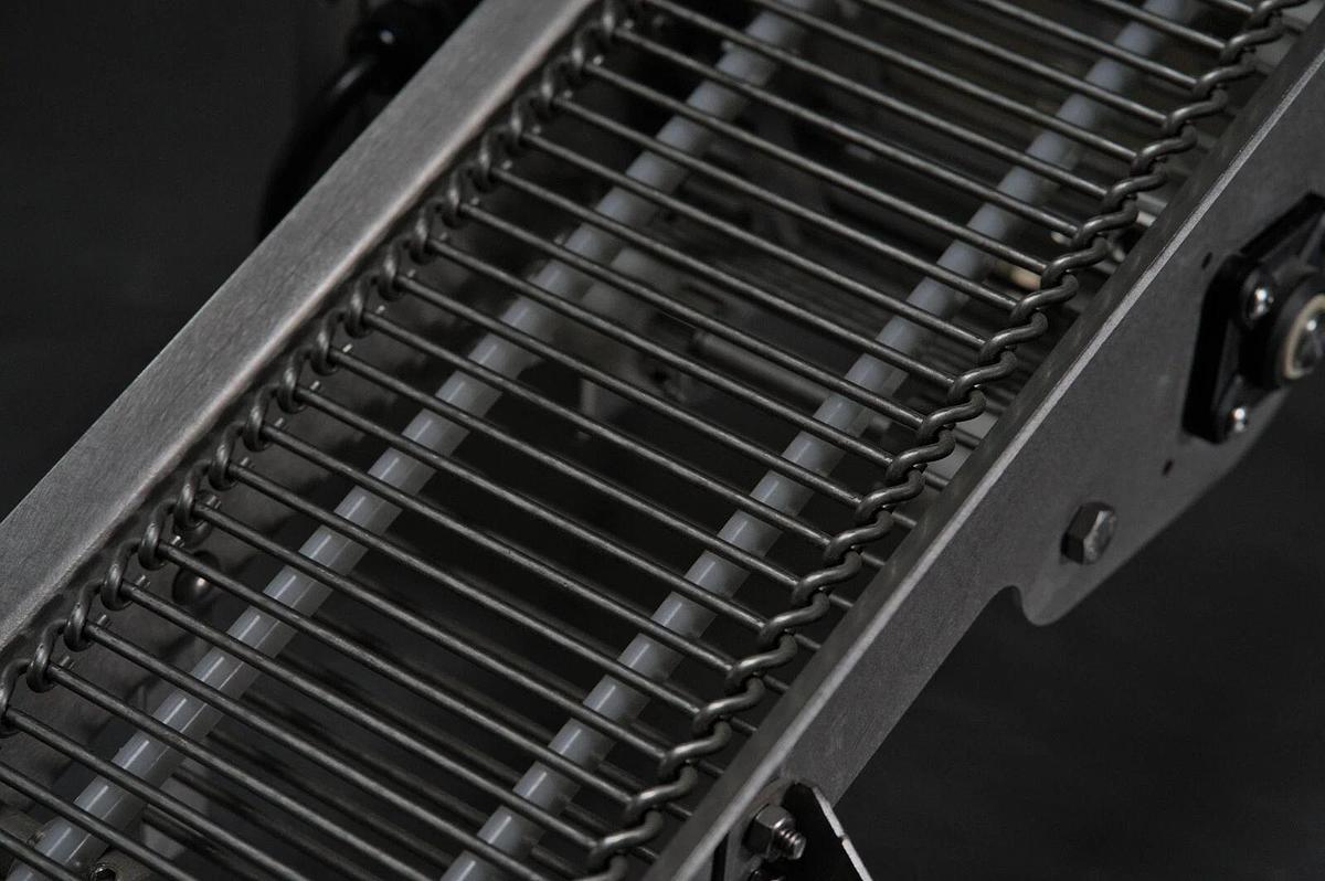 Used Countertop Donut Sugar Tumbler with Conveyor- Links Inline With Belshaw Mark II