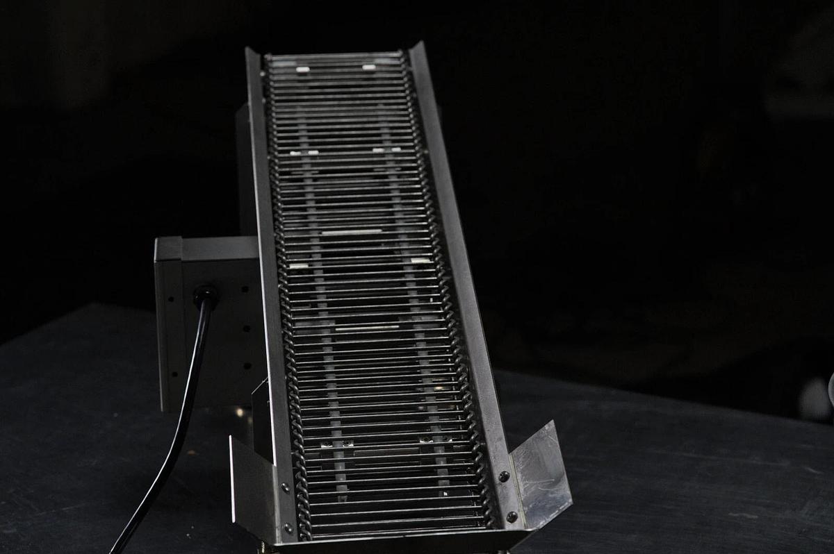 Used Countertop Donut Sugar Tumbler with Conveyor- Links Inline With Belshaw Mark II