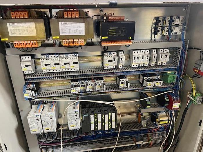 Used Kallfass Side Sealer and Shrink Tunnel