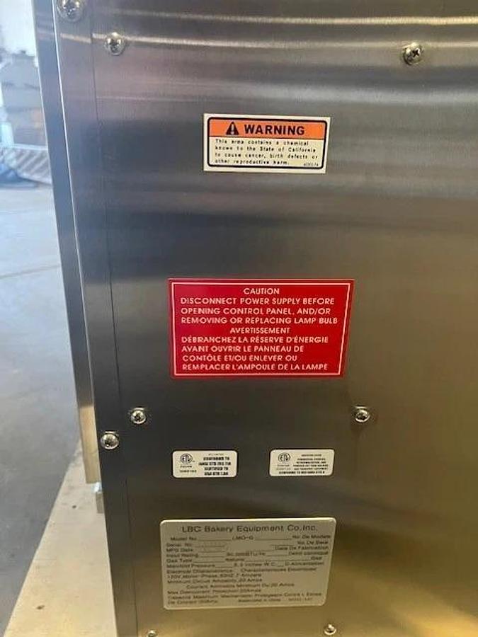 LBC Mini-Rack Oven - LMO-G8 - Nat Gas - New Old Stock