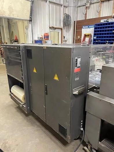 Used Kallfass Side Sealer and Shrink Tunnel