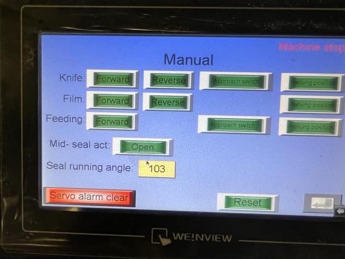 Used Horizontal Flow Wrapper - Packaging Machine - With Date Code Printer