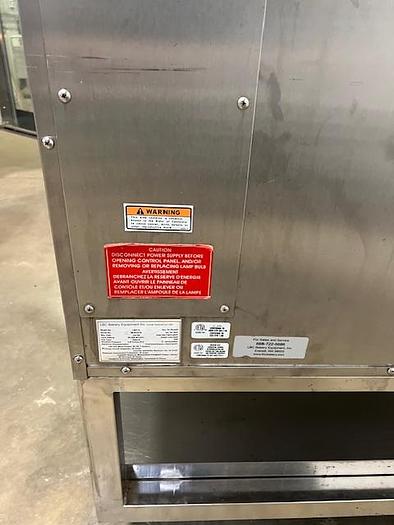 Used LBC Rotary Rack Oven with Stand - Model LMO-G - Nat. Gas