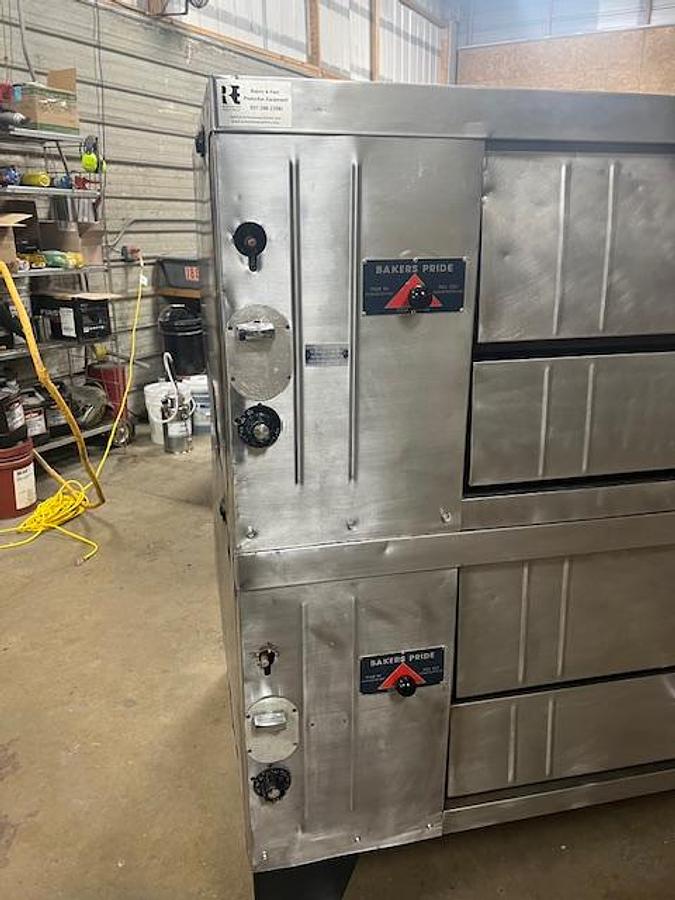 Used Bakers Pride Y-600 Pizza Deck Oven