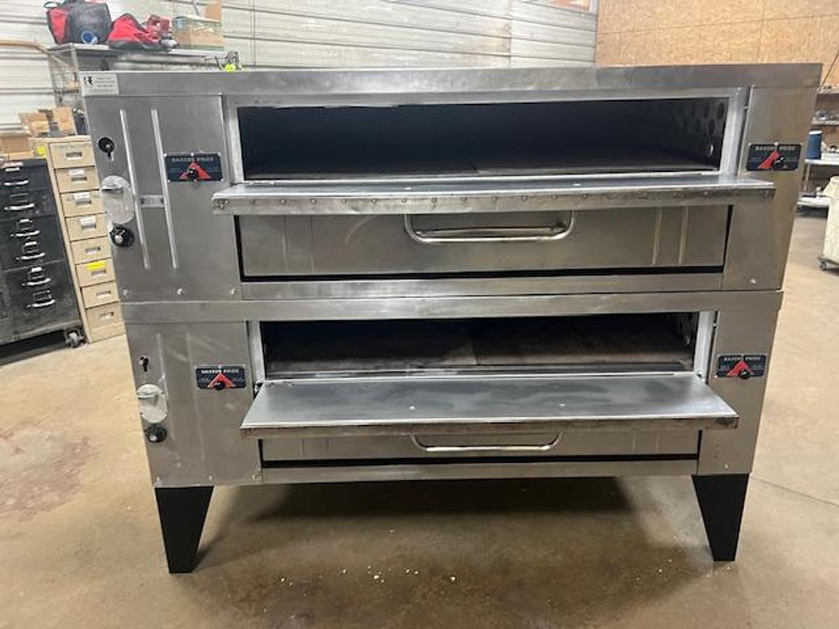 Used Bakers Pride Y-600 Pizza Deck Oven