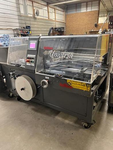 Used Kallfass Side Sealer and Shrink Tunnel