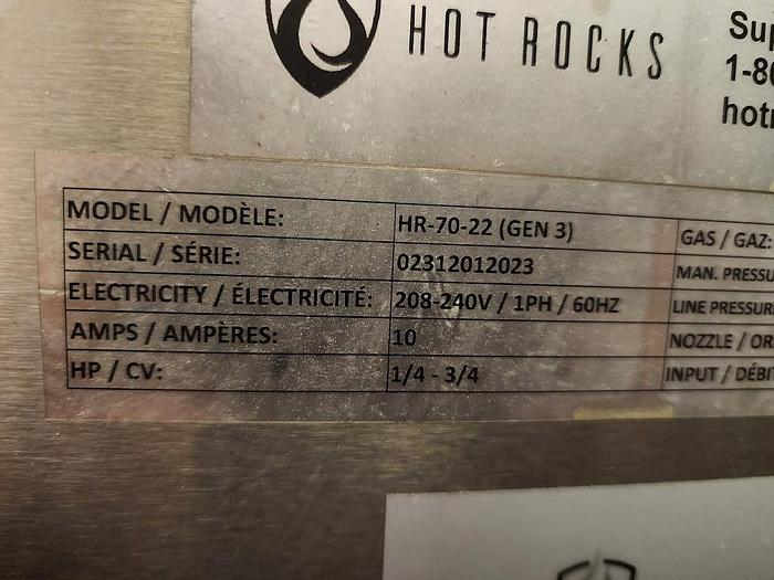 Used 2023 Picard Hot Rocks Conveyor Oven - Model HR-70-22