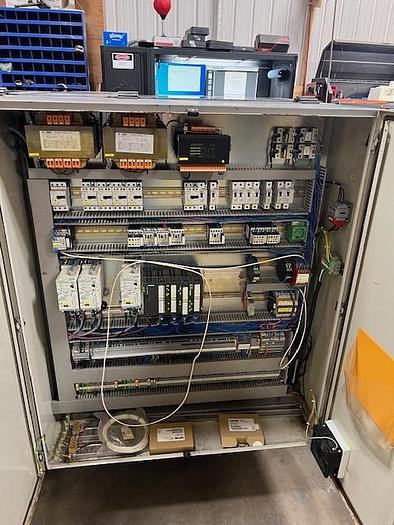 Used Kallfass Side Sealer and Shrink Tunnel