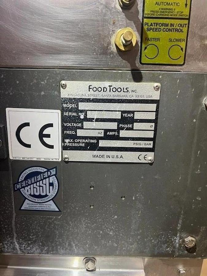 Used FoodTools CS-4AAC