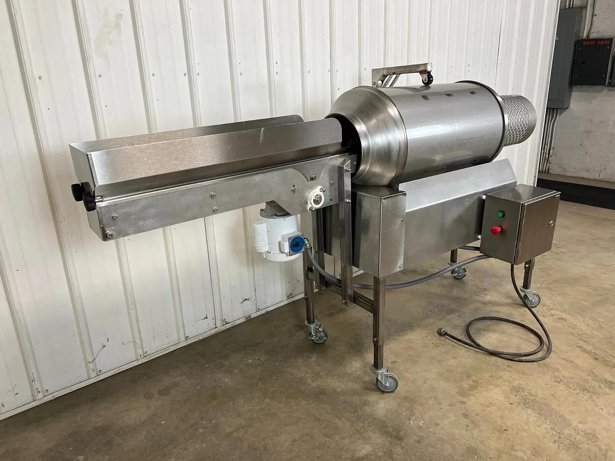 Sugar Tumbler with Infeed Conveyor - Donut / Cookie / Gummy- New