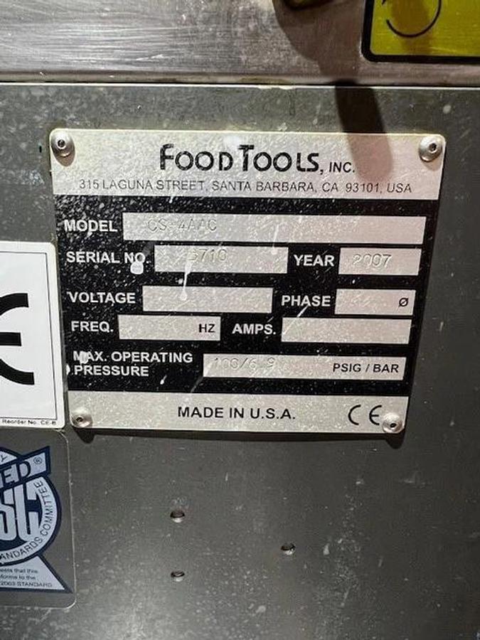 Used FoodTools CS-4AAC