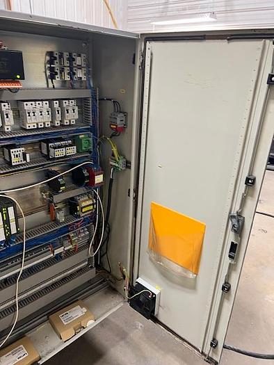 Used Kallfass Side Sealer and Shrink Tunnel