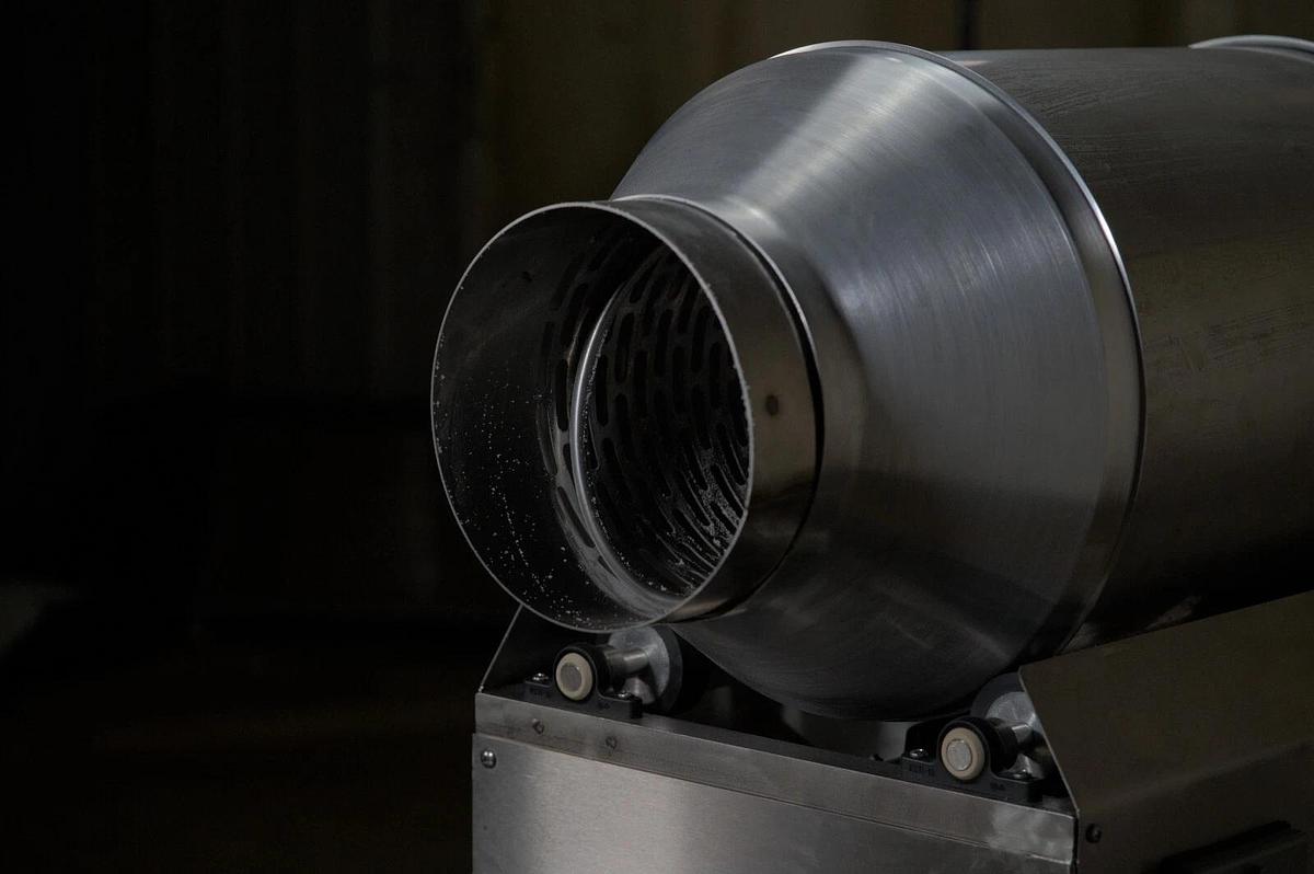 Used Countertop Donut Sugar Tumbler with Conveyor- Links Inline With Belshaw Mark II