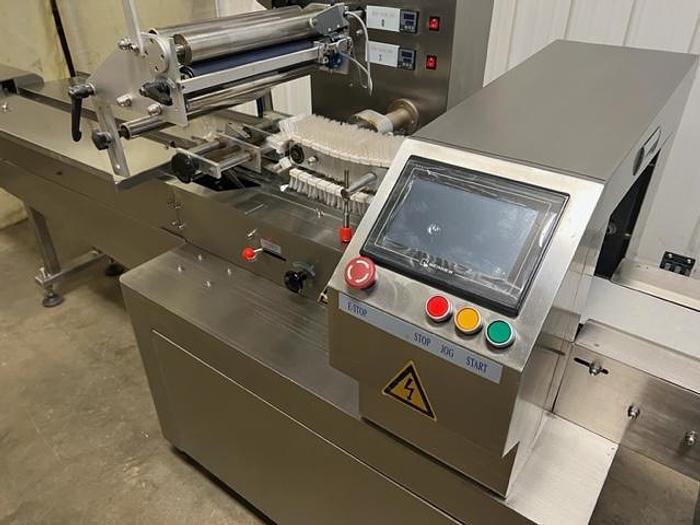 Used Horizontal Flow Wrapper - Packaging Machine - With Date Code Printer