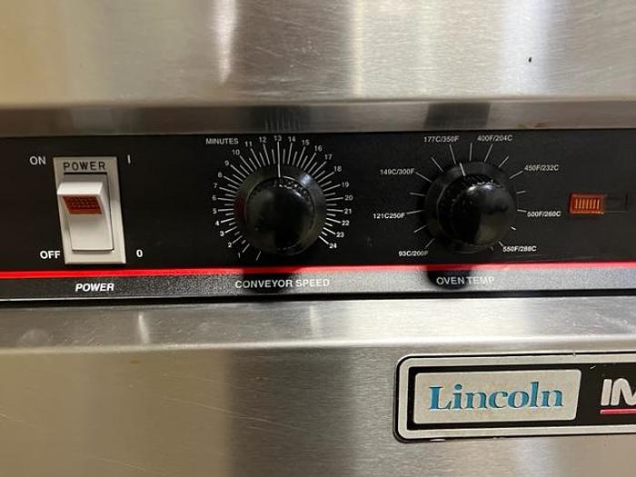 Used Lincoln Impinger Conveyor Pizza Oven - 1301 Double Stack
