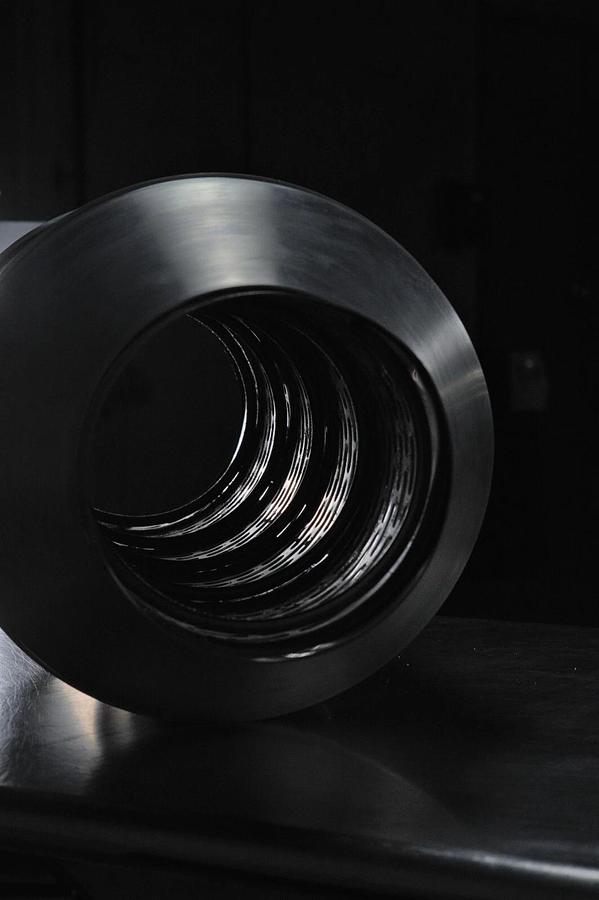 Used Countertop Donut Sugar Tumbler with Conveyor- Links Inline With Belshaw Mark II