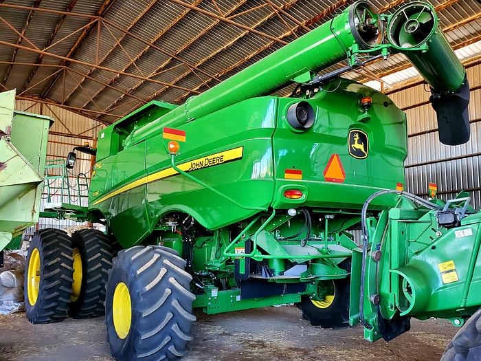 Used ** Hillco Sidehill ** 2019 John Deere S780 Combine w/ 670 hrs