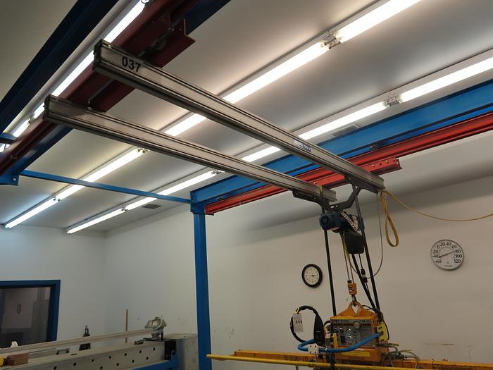 Used 2003 Armetch Laminated Glass Production Line, with Melco Auto Clave