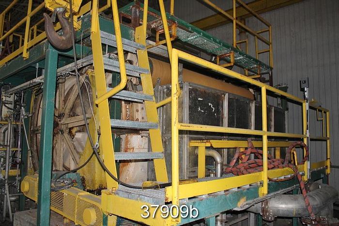 Used Kamyr 136" Cylinder Type Wetlap Machine #37909