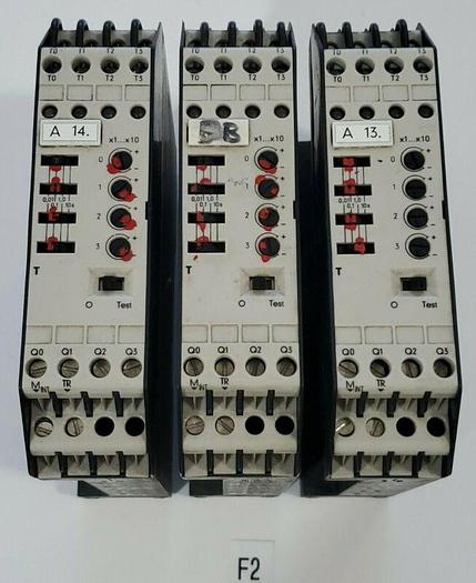 Used *PREOWNED* LOT OF 3 SIEMENS Simatic S5-110 6ES5 380-7AA12 Timer Modules Warranty